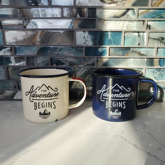 Adventure Enamel Mug Set - Picture 1 of 11